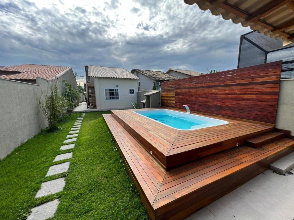 Casa 4/4 Com Piscina. Vila Maricá Exterior foto